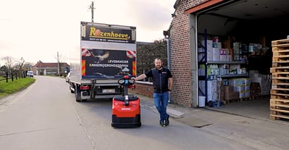 Transpalette électrique Lithium-ion LWI160 Toyota Material Handling France